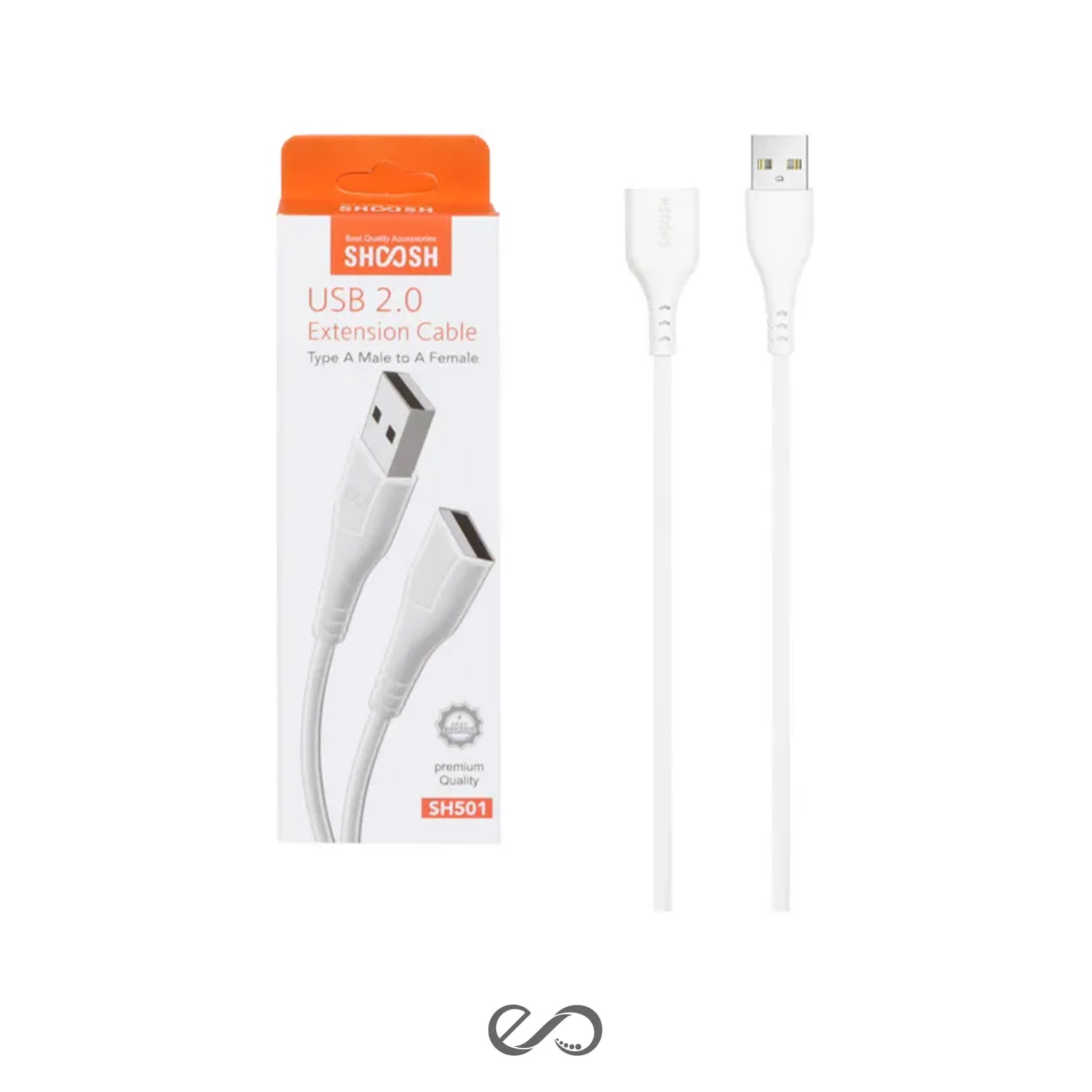 کابل افزایش طول 30 سانتی شوش مدل SH-501