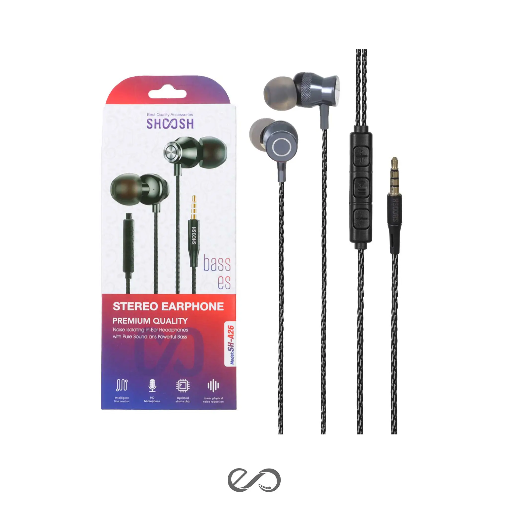 هندزفری سیمی شوش مدل SH-A26