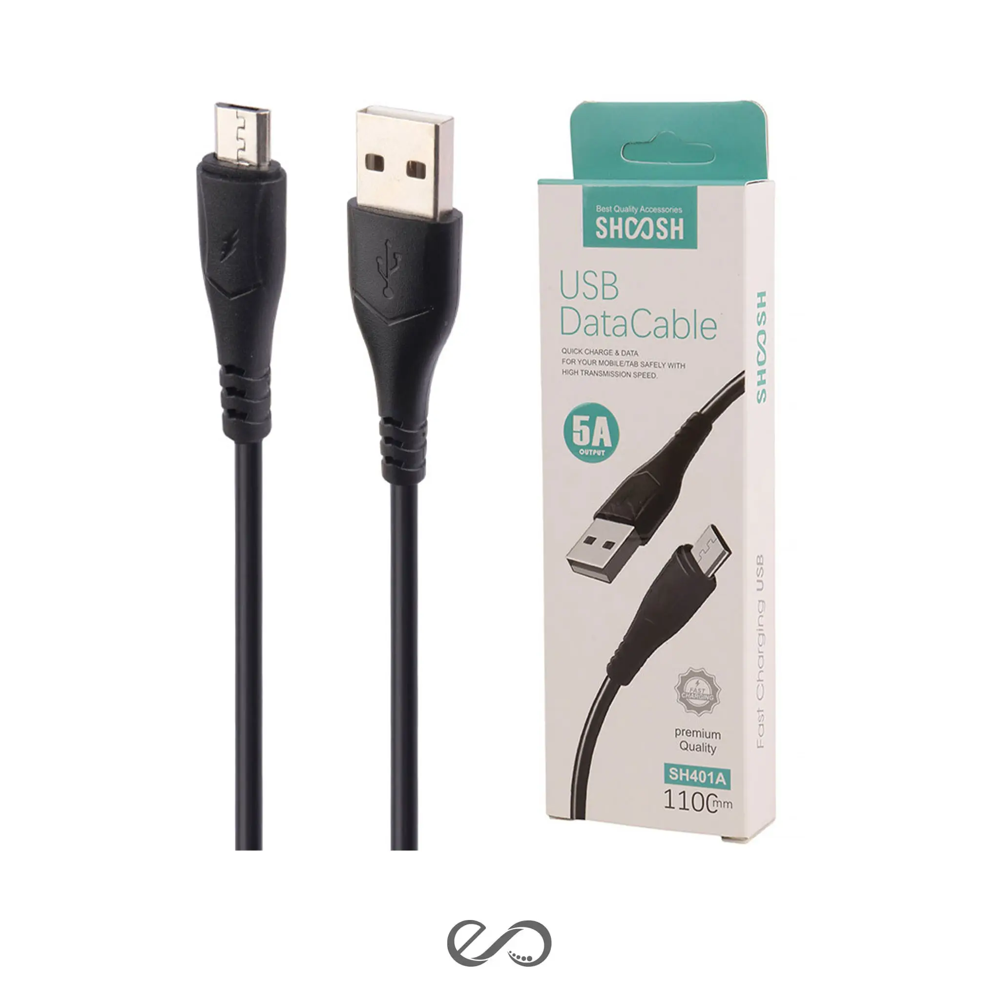 کابل شارژ میکرو شوش مدل SH-401A طول 1.1 متر