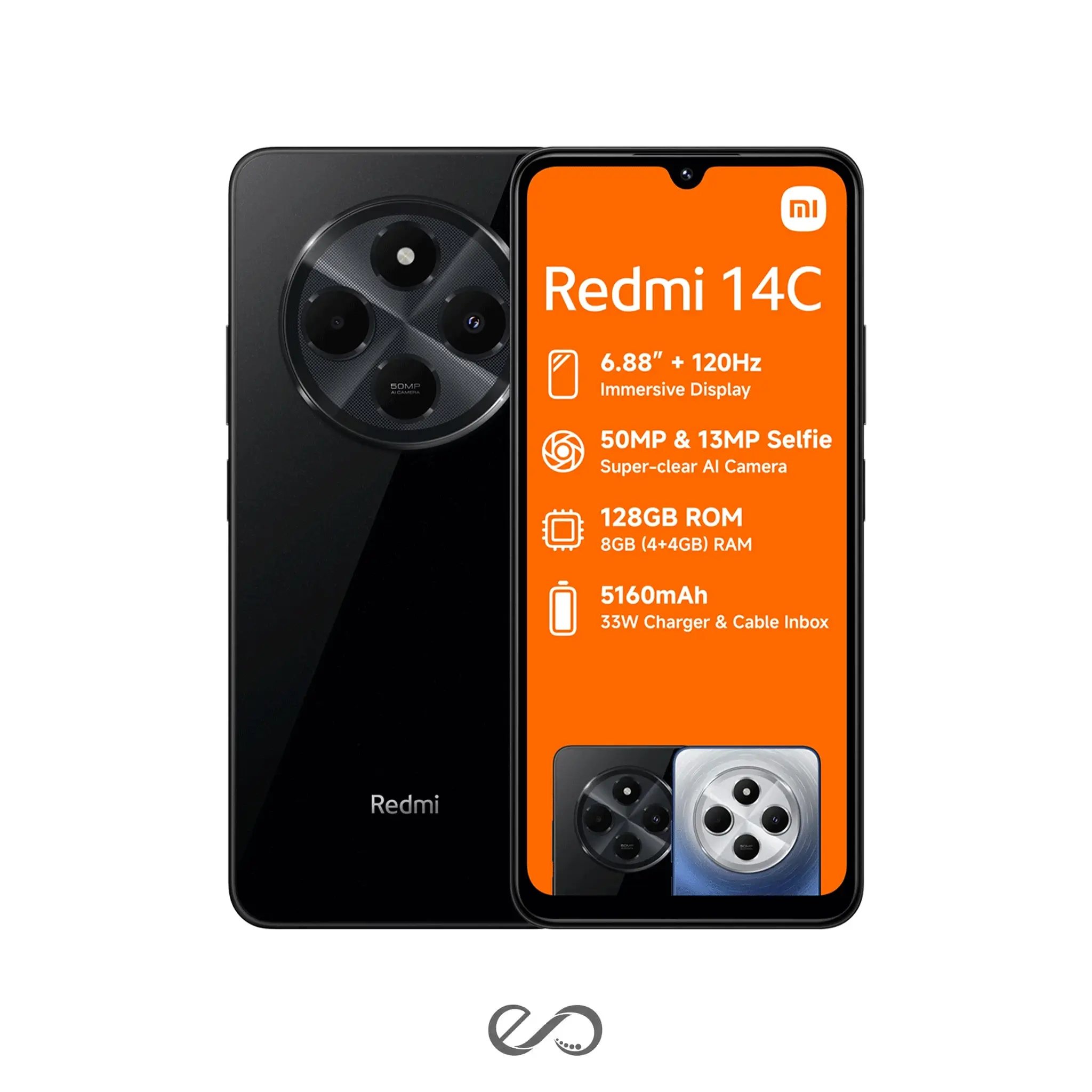 گوشی شیائومی Redmi 14C 4G حافظه 256 رم 8 گیگابایت