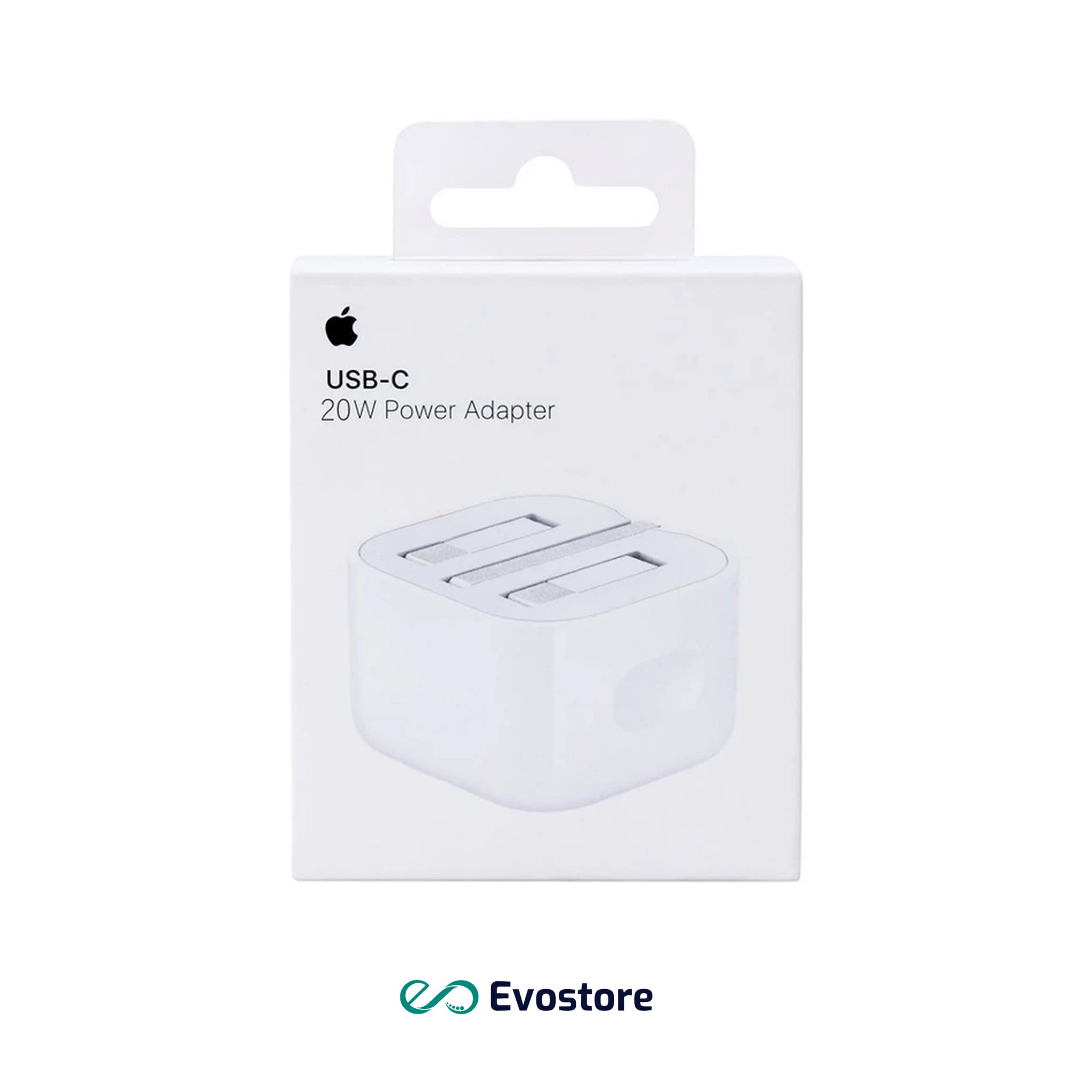 آداپتور شارژر 20 وات اپل USB-C مدل 3 پین B/A - اورجینال