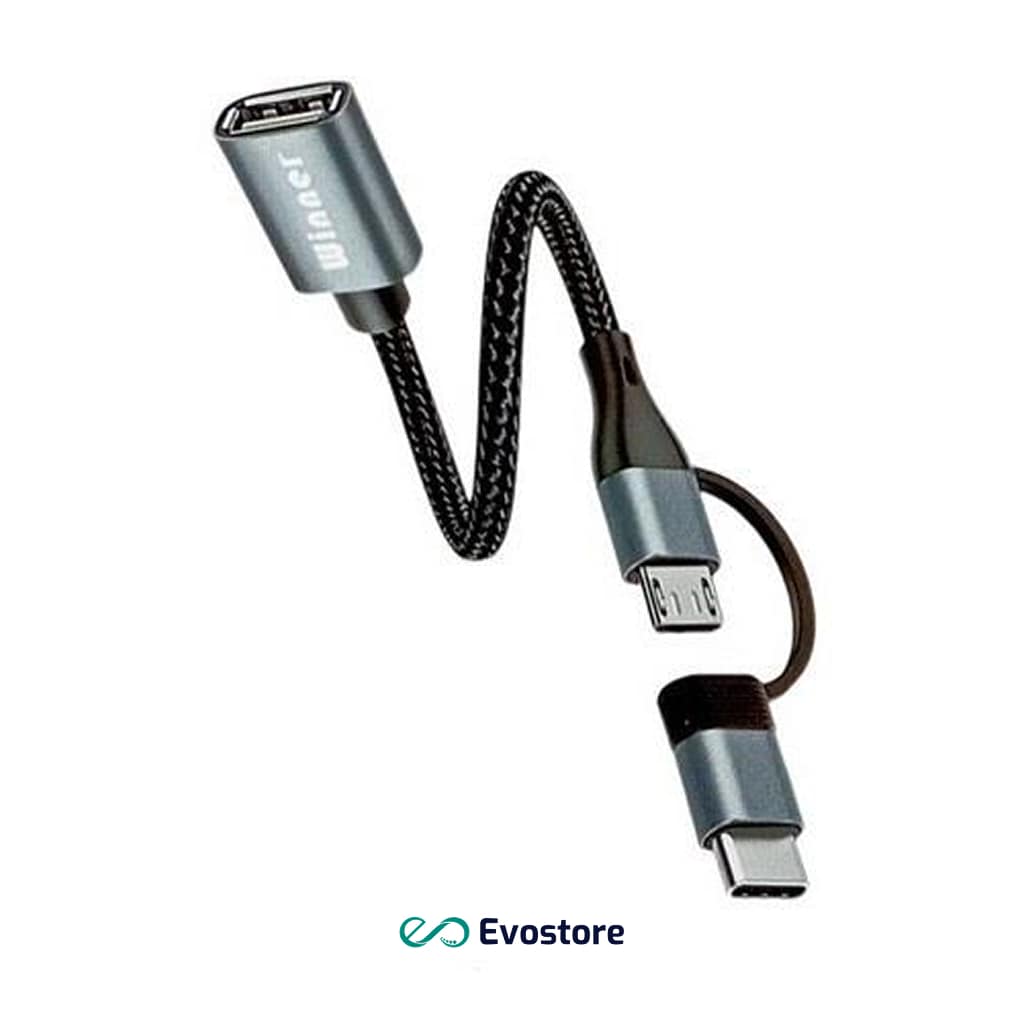 تبدیل OTG تایپ سی و اندروید وینر مدل W011